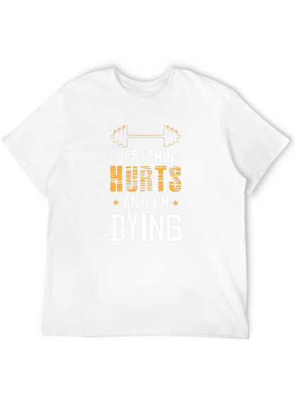 Camiseta Negra: Todo Duele ¡Me Muero!