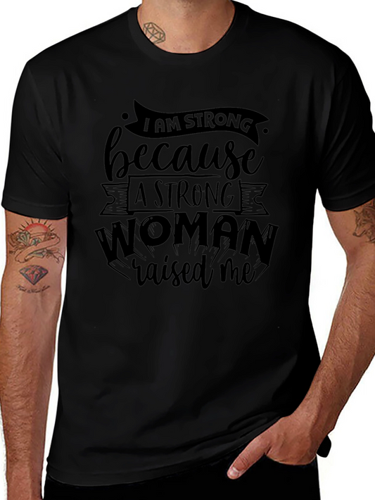 Camiseta Negra Mujer Fuerte