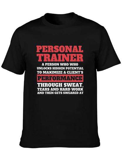 Camiseta Personal Trainer: Sacrificio y Resultados
