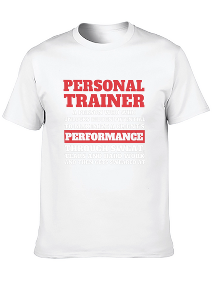 Camiseta Personal Trainer: Sacrificio y Resultados