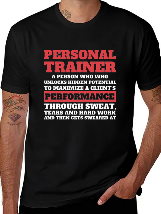 Camiseta Personal Trainer: Sacrificio y Resultados