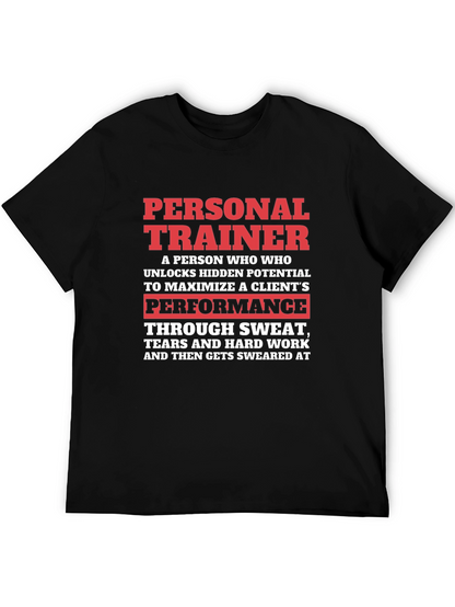 Camiseta Personal Trainer: Sacrificio y Resultados