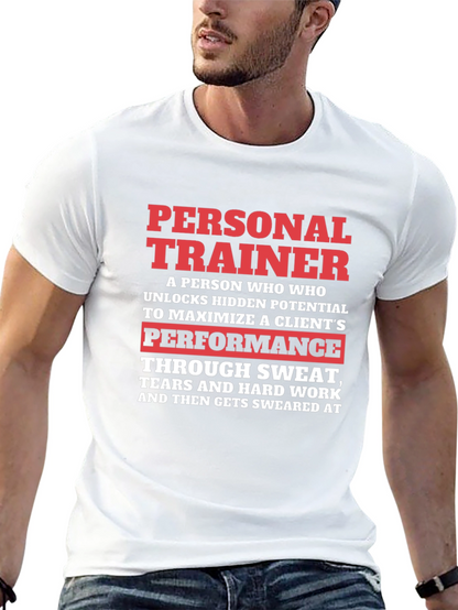 Camiseta Personal Trainer: Sacrificio y Resultados