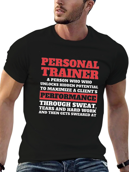 Camiseta Personal Trainer: Sacrificio y Resultados