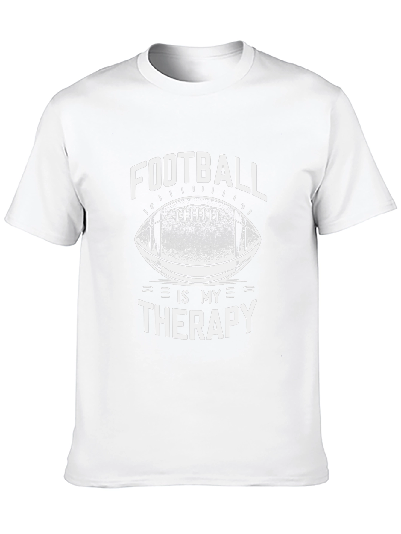 Camiseta Negra Fútbol es mi Terapia