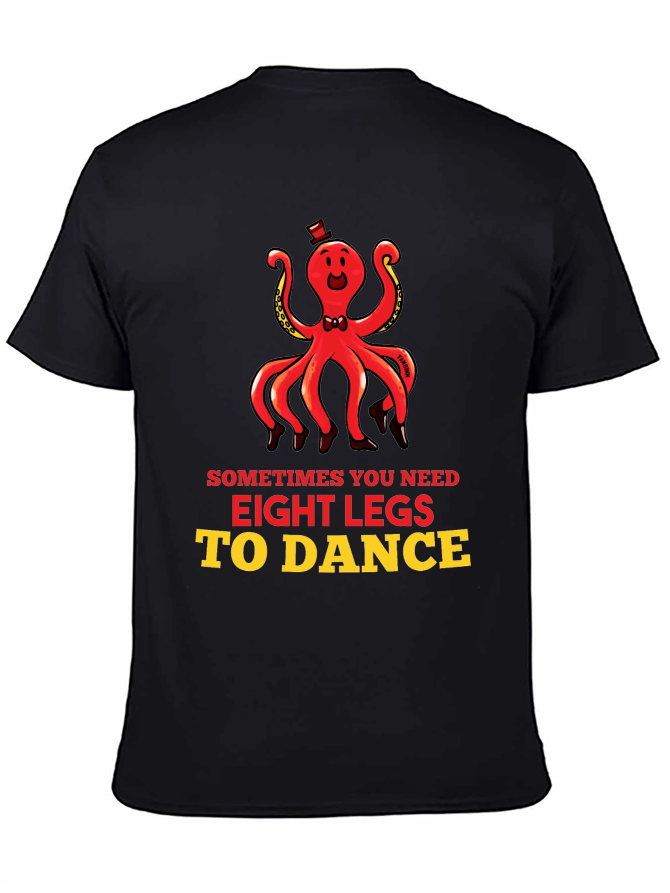 Camiseta Hombre Pulpo Bailarín - Ocho Patas