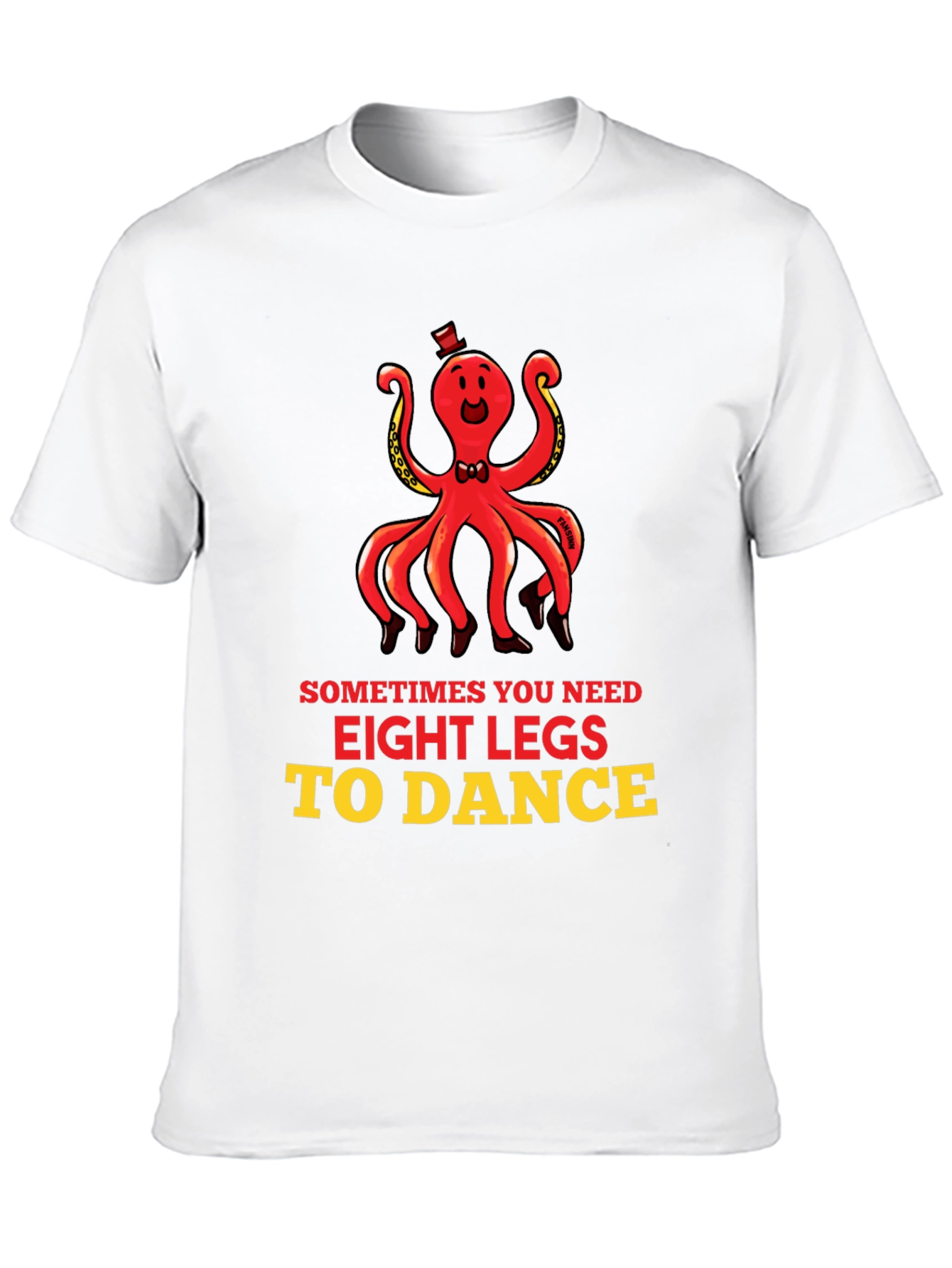 Camiseta Hombre Pulpo Bailarín - Ocho Patas