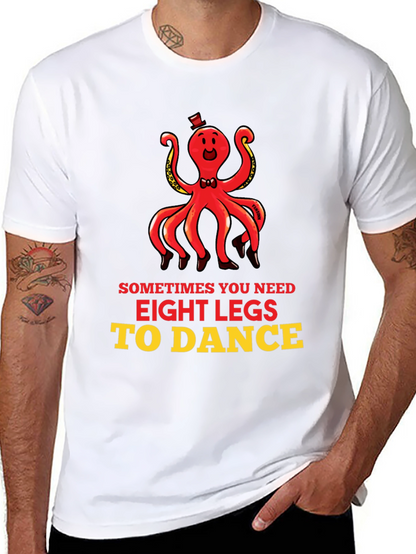 Camiseta Hombre Pulpo Bailarín - Ocho Patas