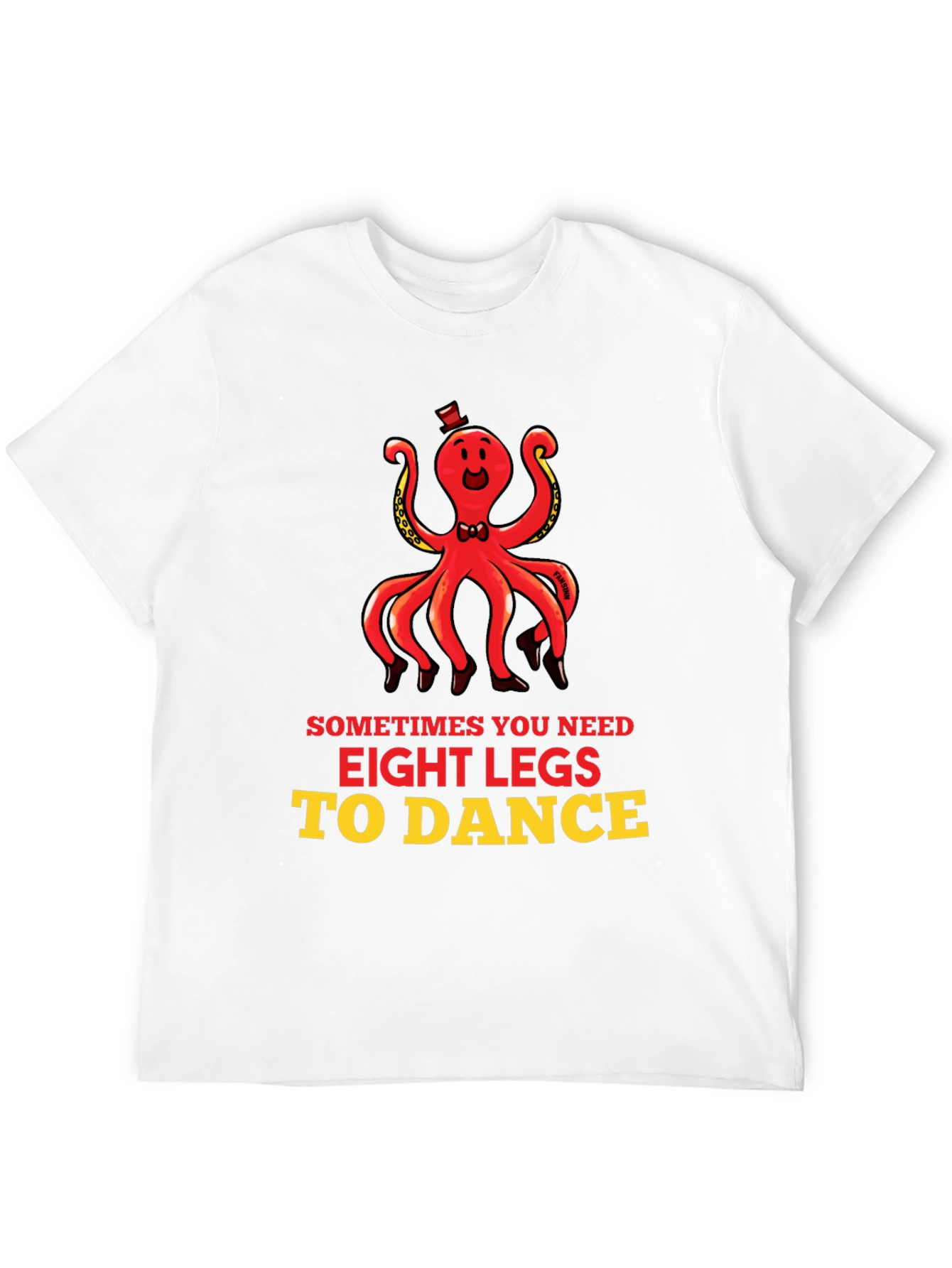 Camiseta Hombre Pulpo Bailarín - Ocho Patas
