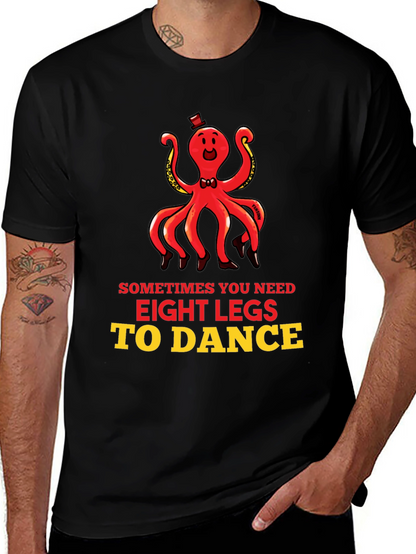 Camiseta Hombre Pulpo Bailarín - Ocho Patas