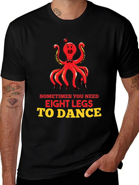 Camiseta Hombre Pulpo Bailarín - Ocho Patas