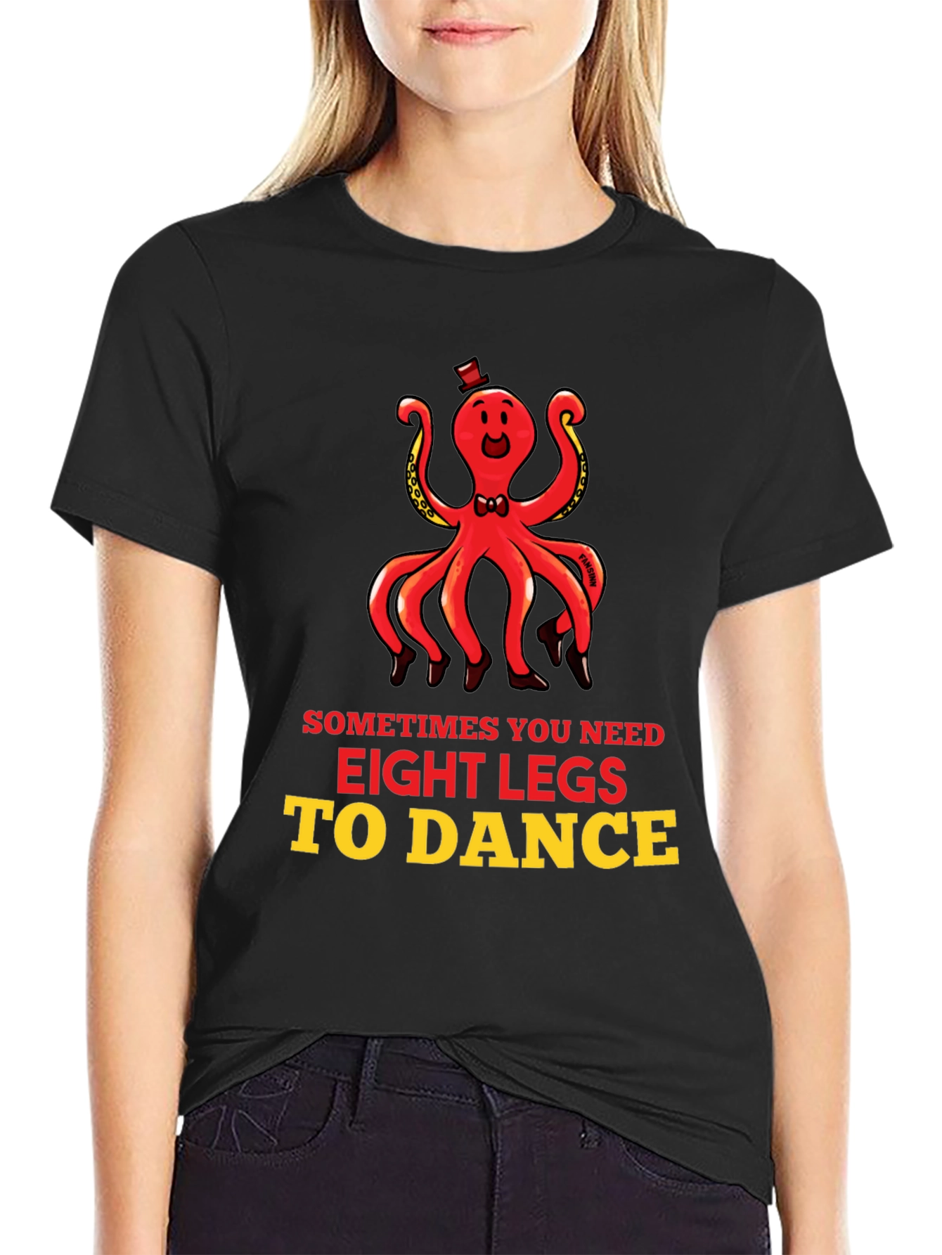 Camiseta Hombre Pulpo Bailarín - Ocho Patas
