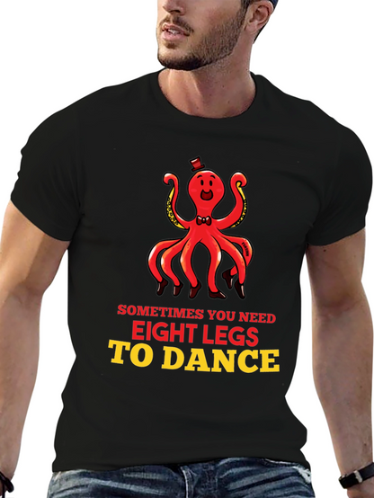 Camiseta Hombre Pulpo Bailarín - Ocho Patas