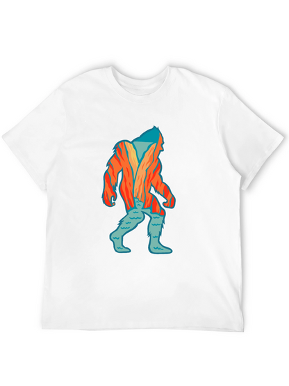Camiseta Negra con Diseño de Yeti