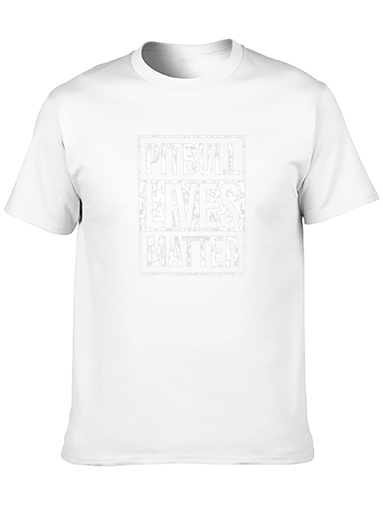 Camiseta Pitbull Lives Matter Negra