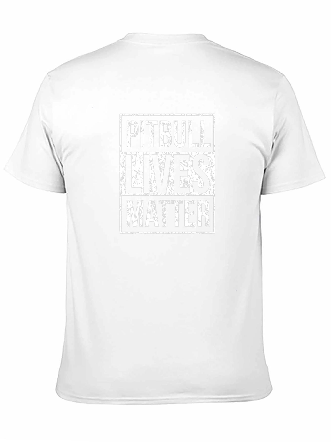 Camiseta Pitbull Lives Matter Negra