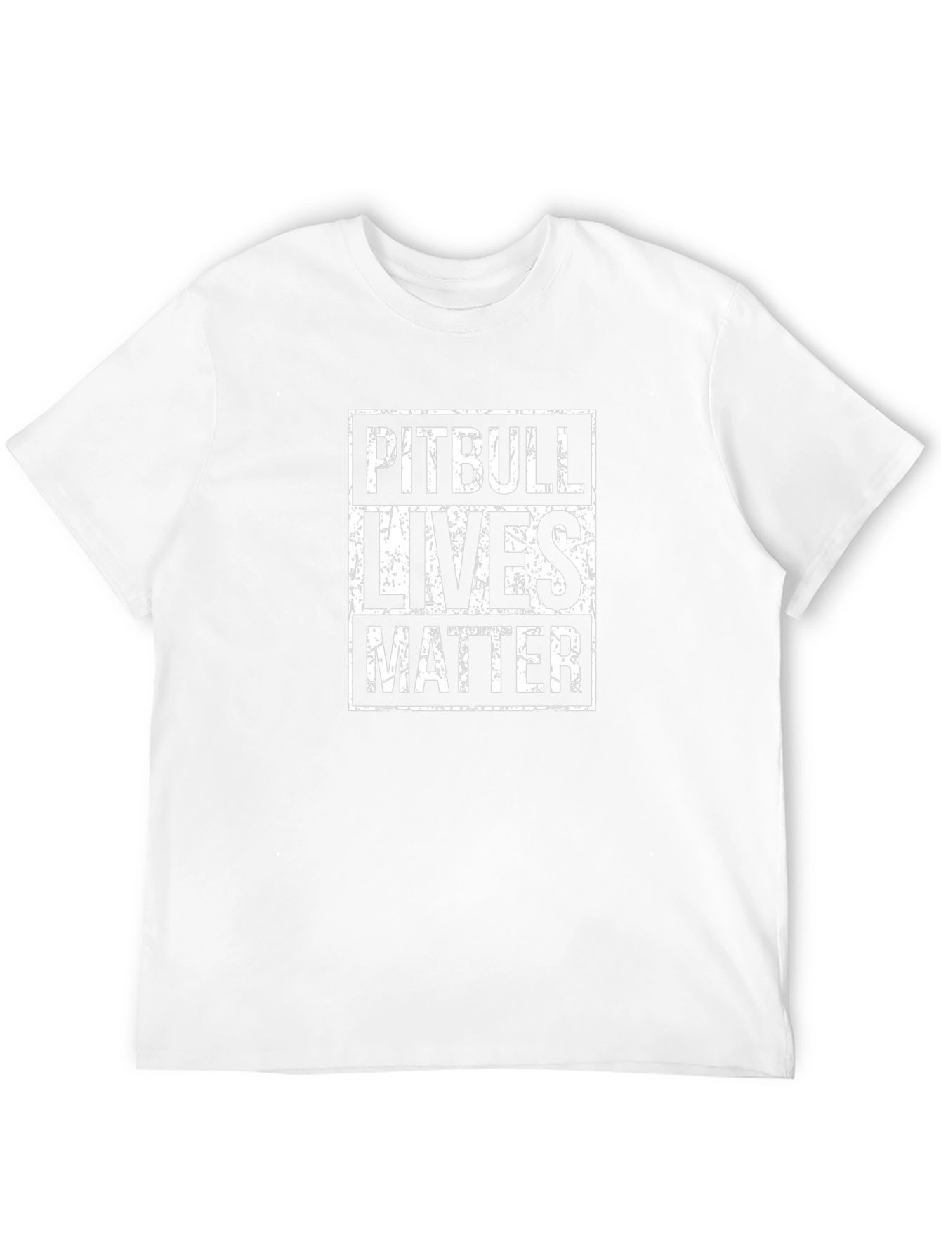 Camiseta Pitbull Lives Matter Negra