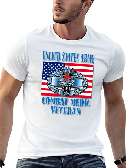 Camiseta Veterano Médico de Combate Ejército EEUU
