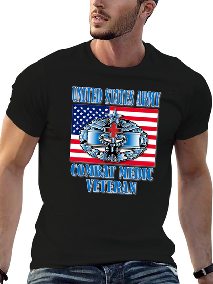 Camiseta Veterano Médico de Combate Ejército EEUU