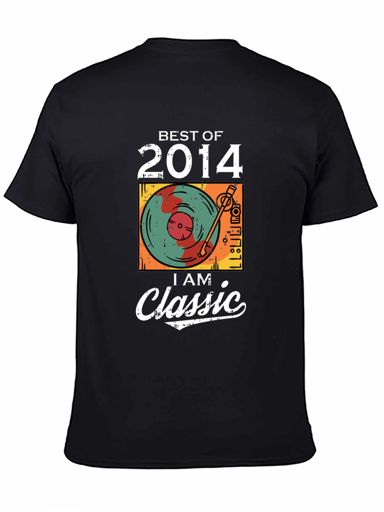Camiseta Negra Best Of 2014 - I Am Classic
