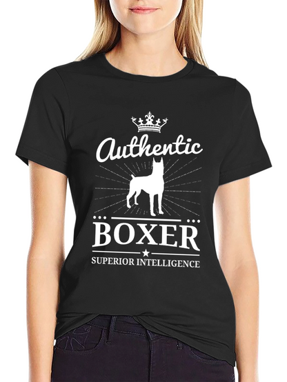 Camiseta Negra Authentic Boxer