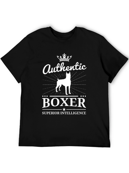Camiseta Negra Authentic Boxer