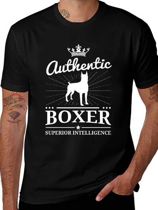 Camiseta Negra Authentic Boxer
