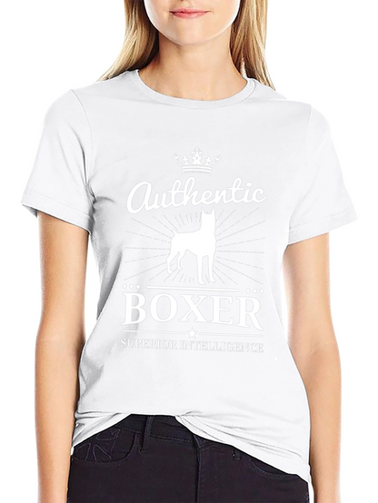 Camiseta Negra Authentic Boxer