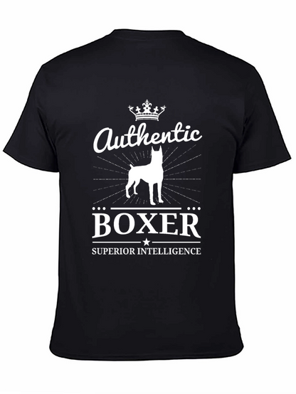 Camiseta Negra Authentic Boxer