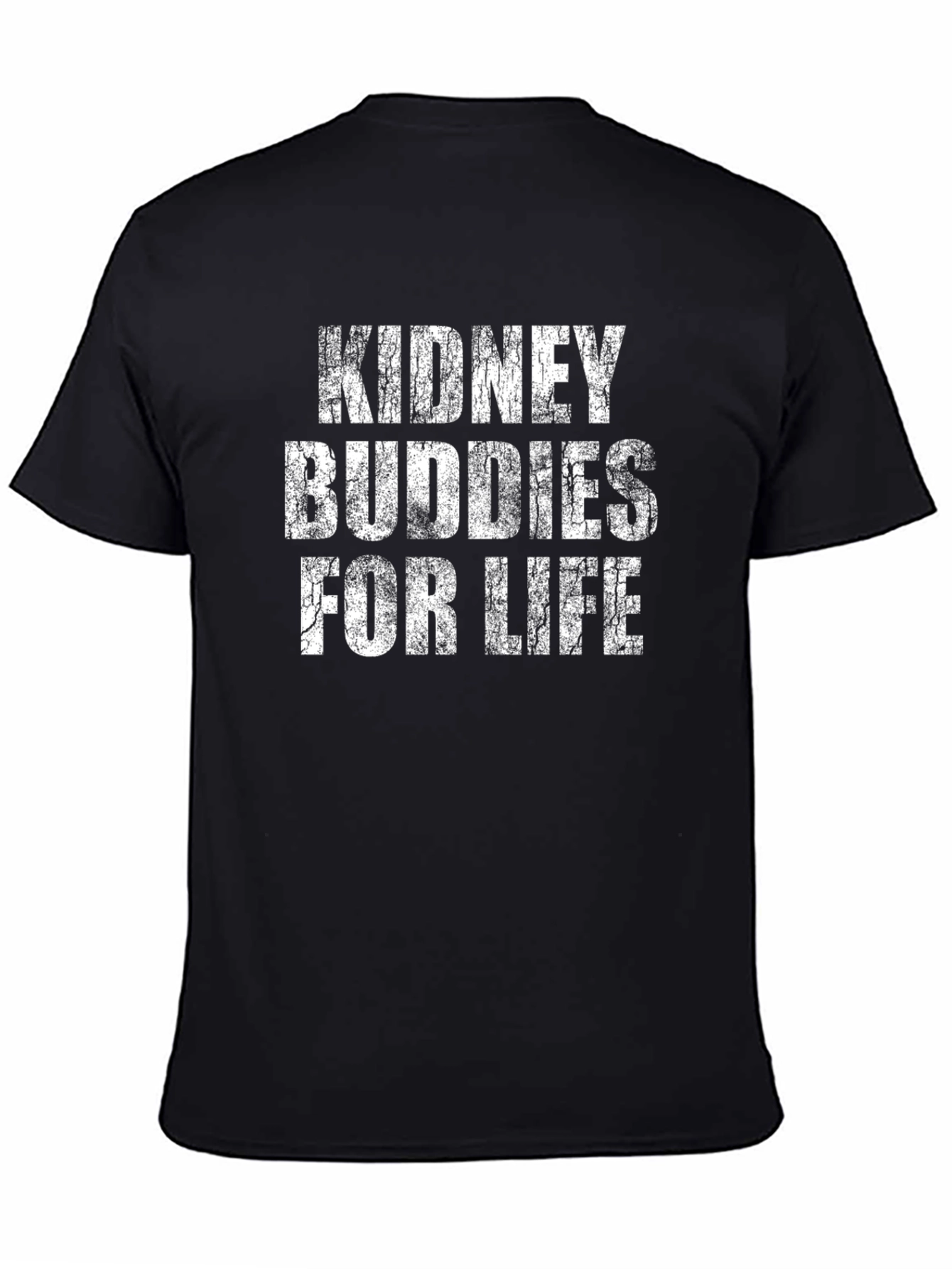 Camiseta Negra: Riñones Compañeros De Por Vida