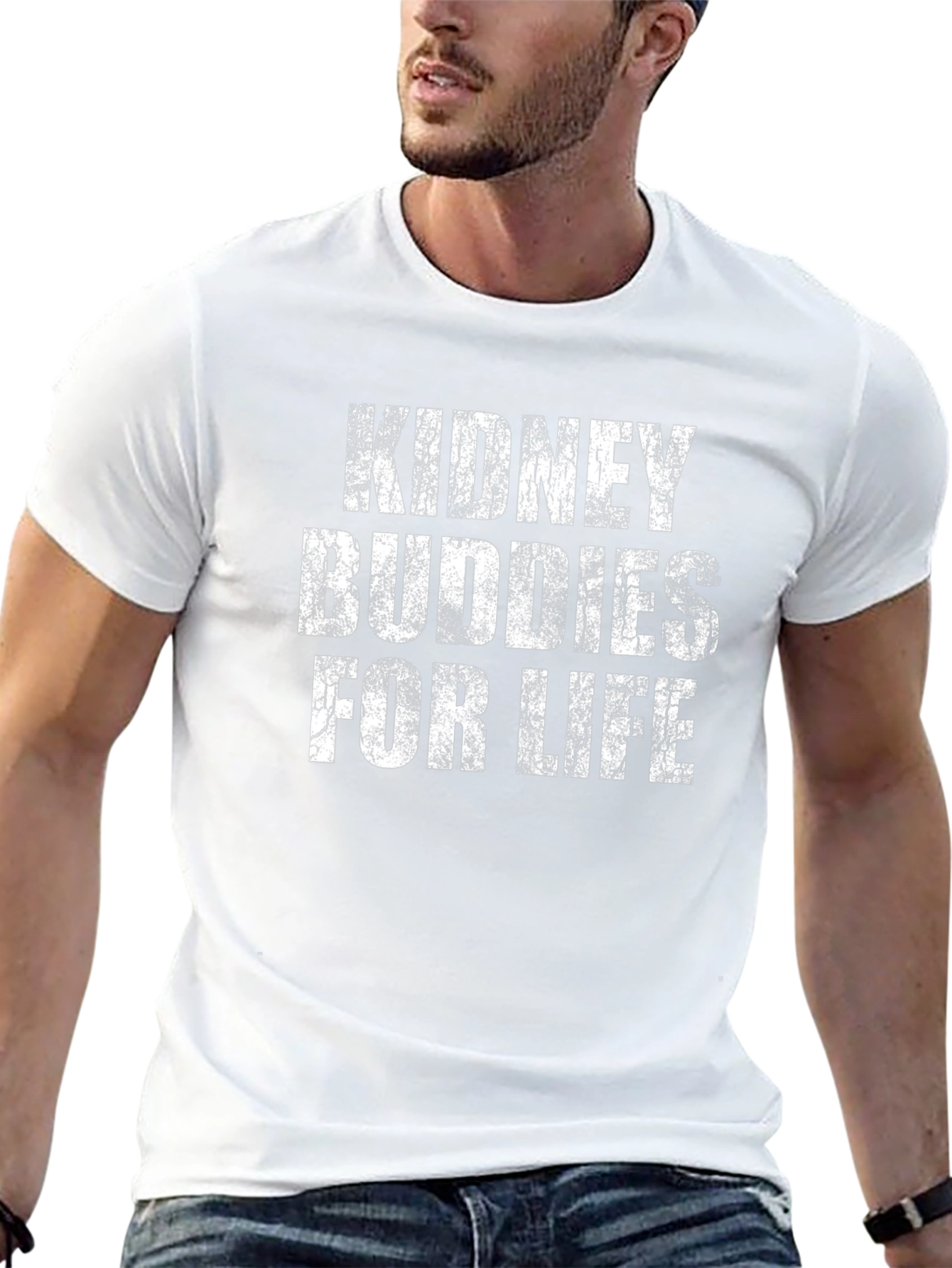 Camiseta Negra: Riñones Compañeros De Por Vida