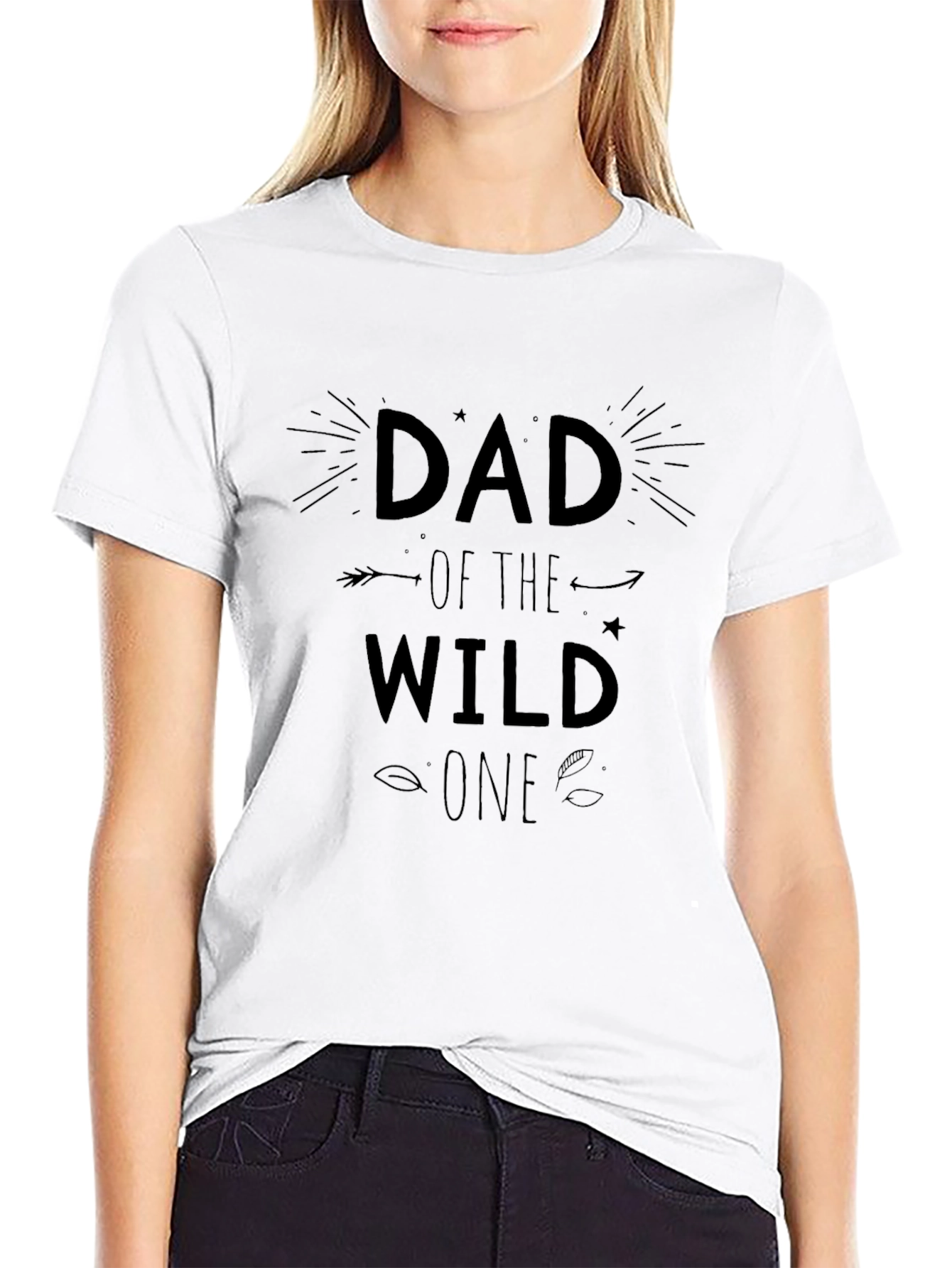 Camiseta Negra Dad of the Wild One