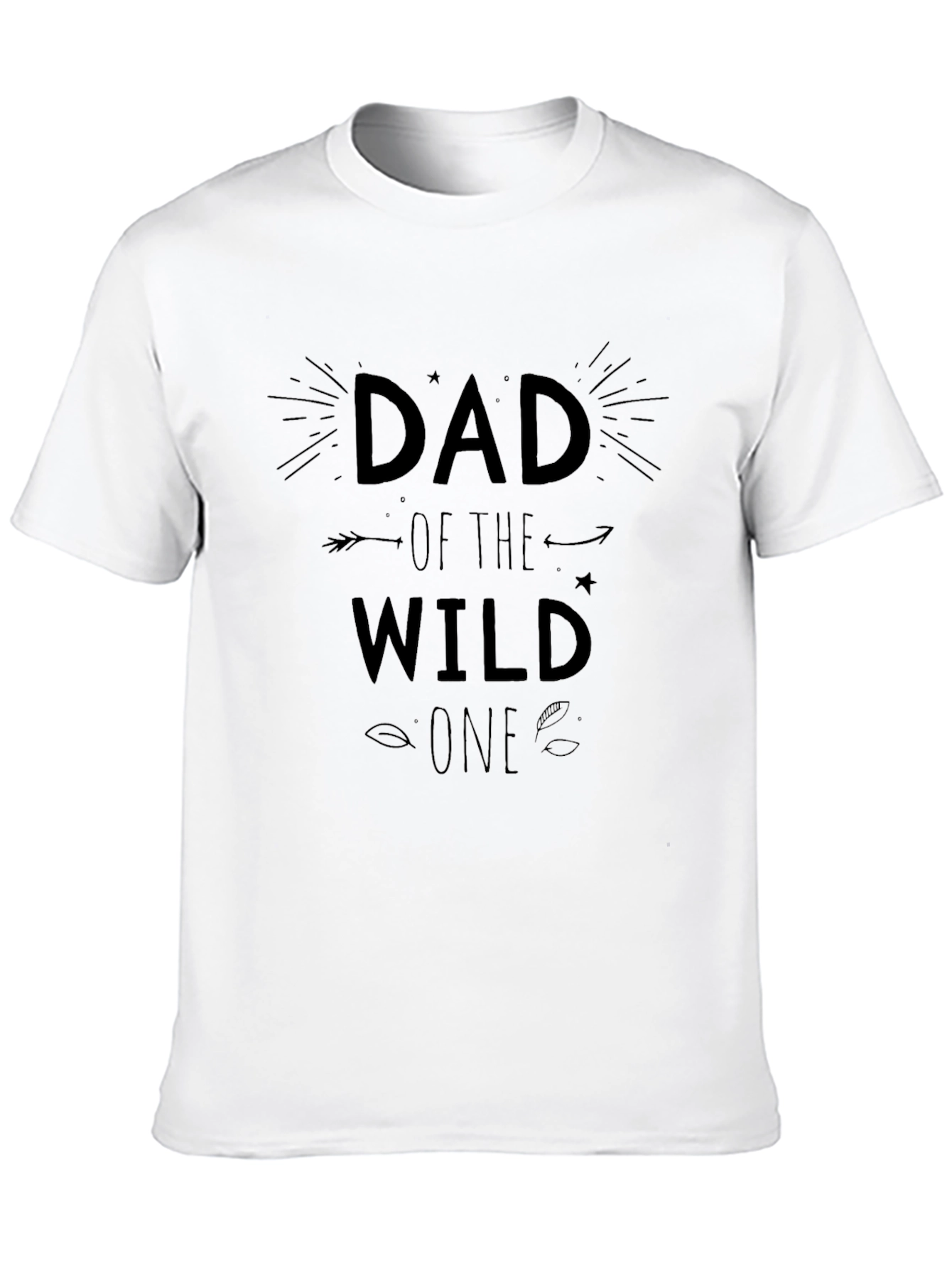 Camiseta Negra Dad of the Wild One