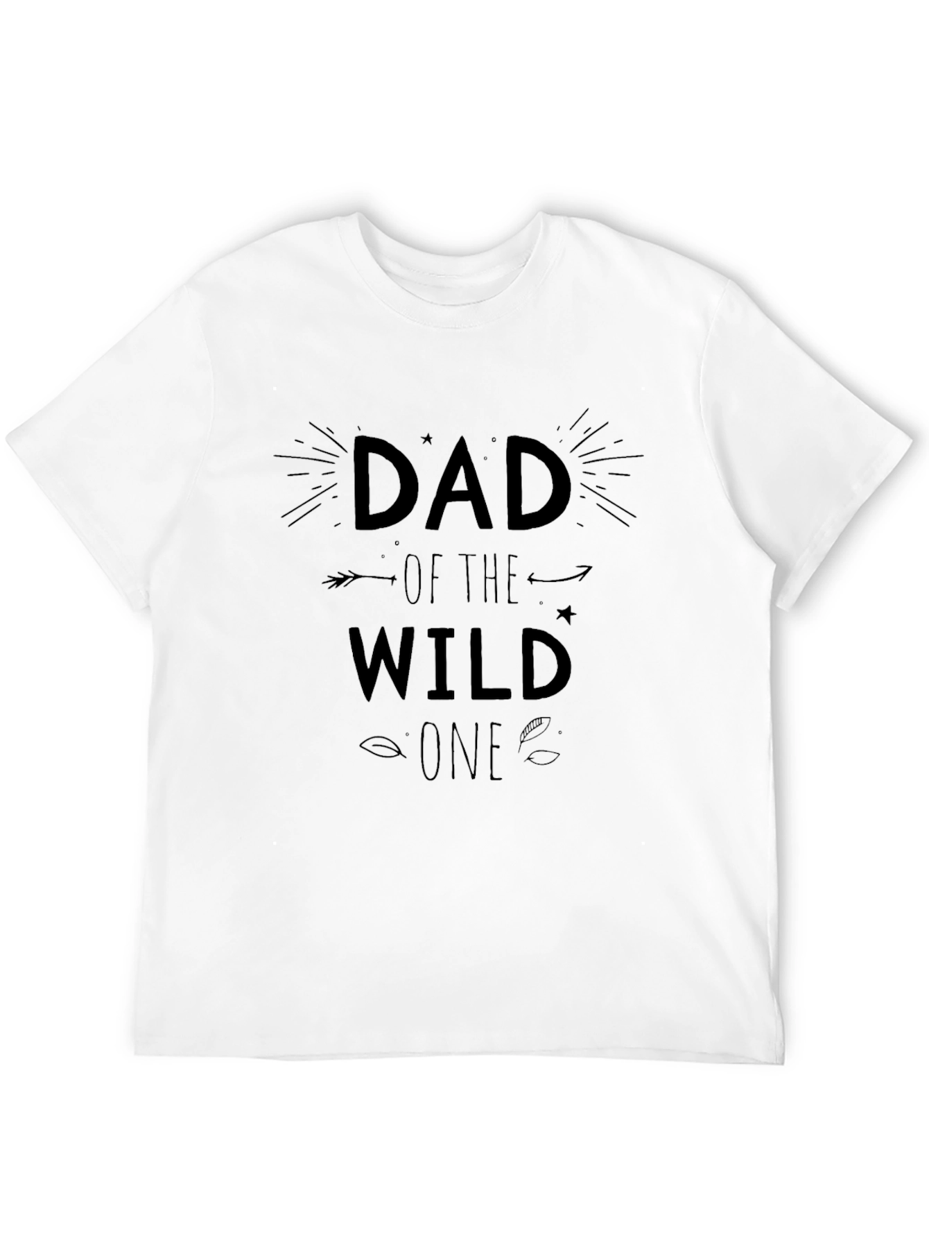 Camiseta Negra Dad of the Wild One