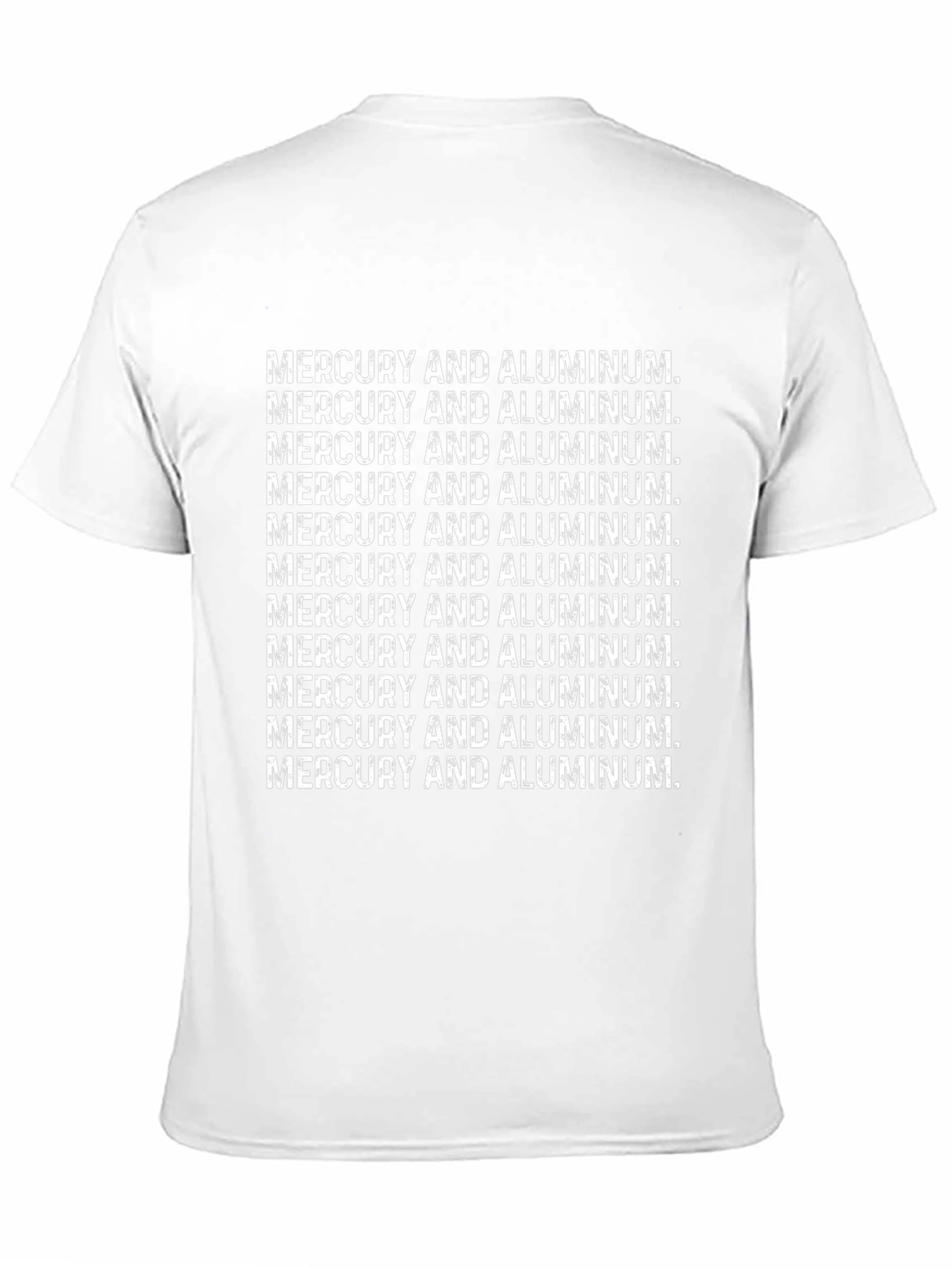 Camiseta Mercurio y Aluminio