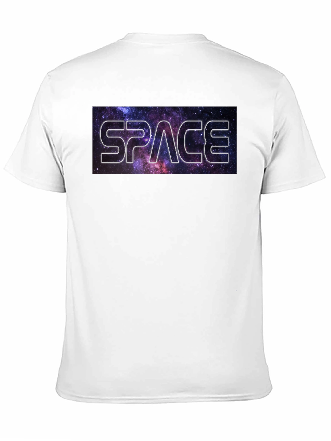 Camiseta Negra Espacio Estilo Galaxia