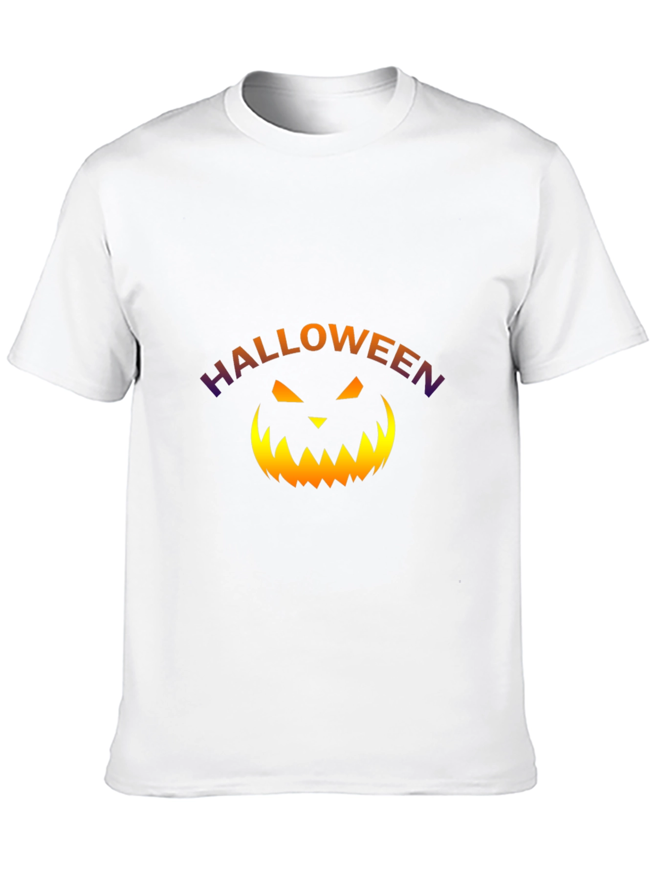 Camiseta Halloween con Calabaza para Hombre