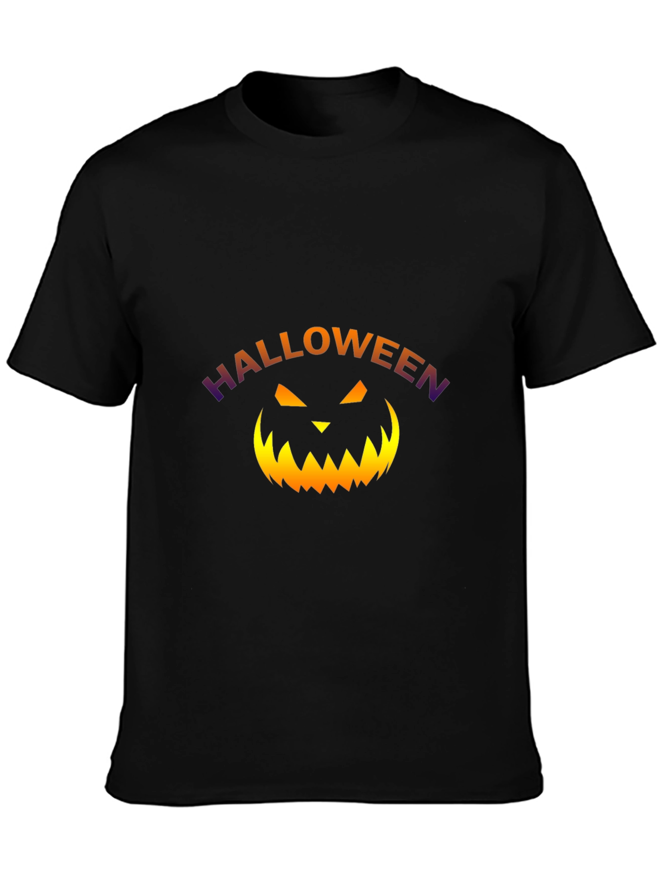 Camiseta Halloween con Calabaza para Hombre