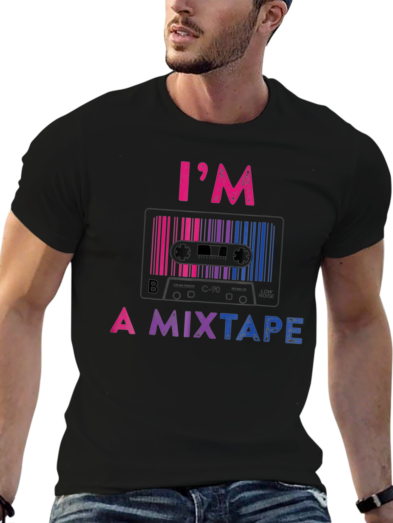 Camiseta Soy una Mixtape - Diseño Bi