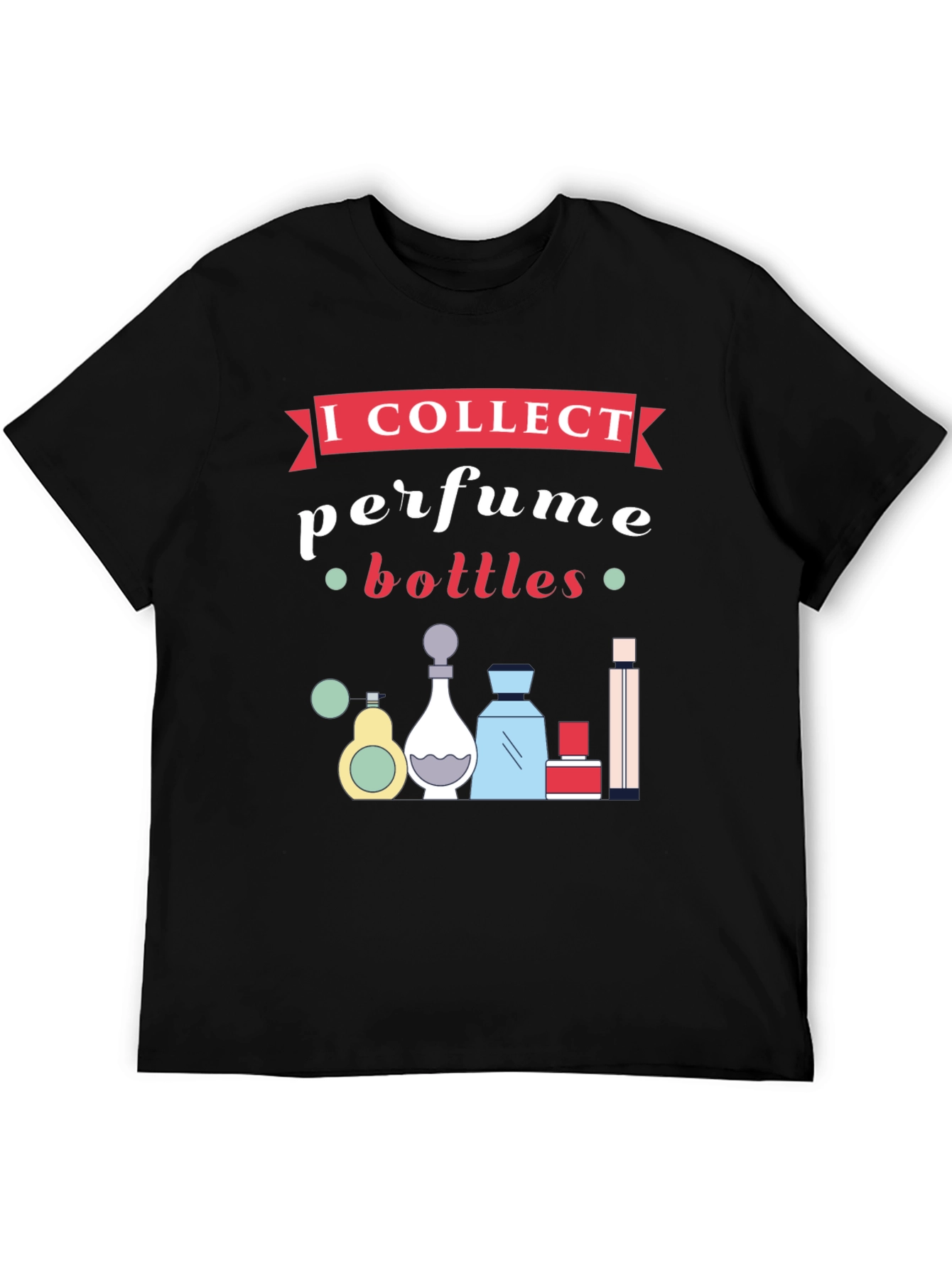 Camiseta Negra Coleccionista de Perfumes