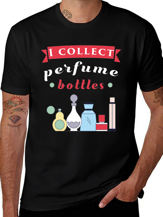 Camiseta Negra Coleccionista de Perfumes