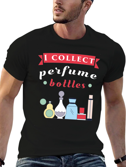 Camiseta Negra Coleccionista de Perfumes