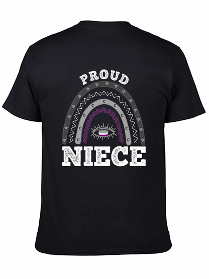 Camiseta Orgullo Asexual: ¡Mi Sobrina Es Genial!