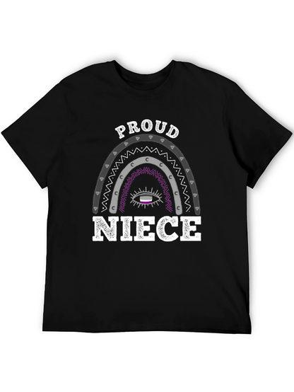 Camiseta Orgullo Asexual: ¡Mi Sobrina Es Genial!