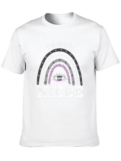 Camiseta Orgullo Asexual: ¡Mi Sobrina Es Genial!