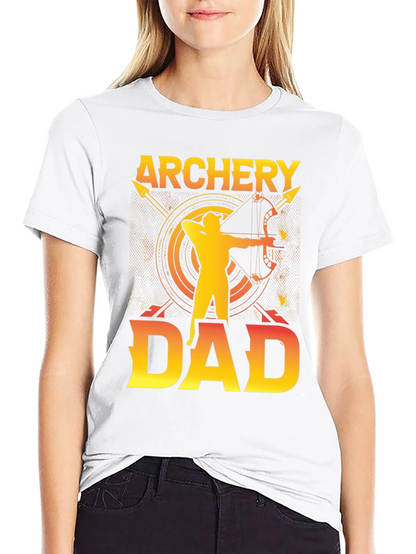 Camiseta Negra de Arquero - Regalo para Papá