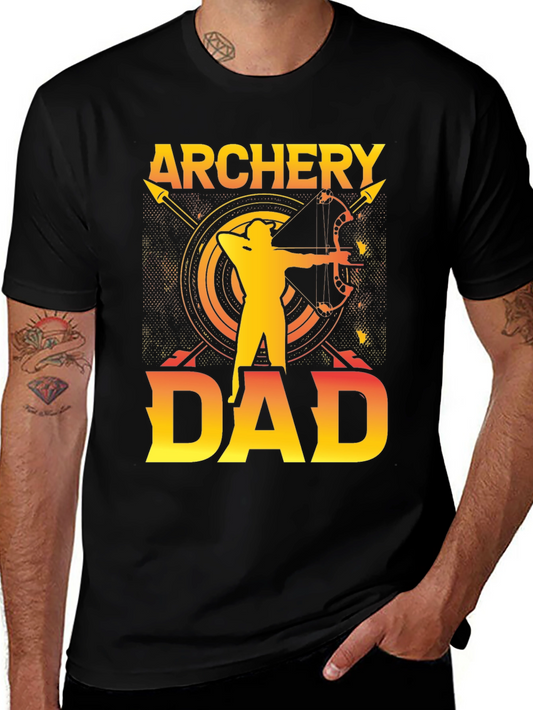Camiseta Negra de Arquero - Regalo para Papá