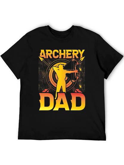 Camiseta Negra de Arquero - Regalo para Papá