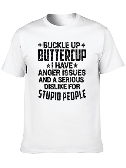 Camiseta Negra con Frase Divertida