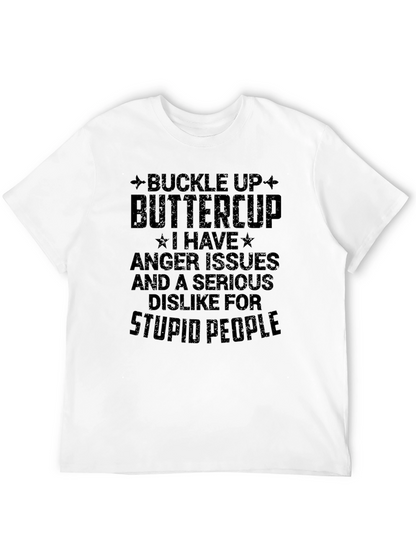 Camiseta Negra con Frase Divertida